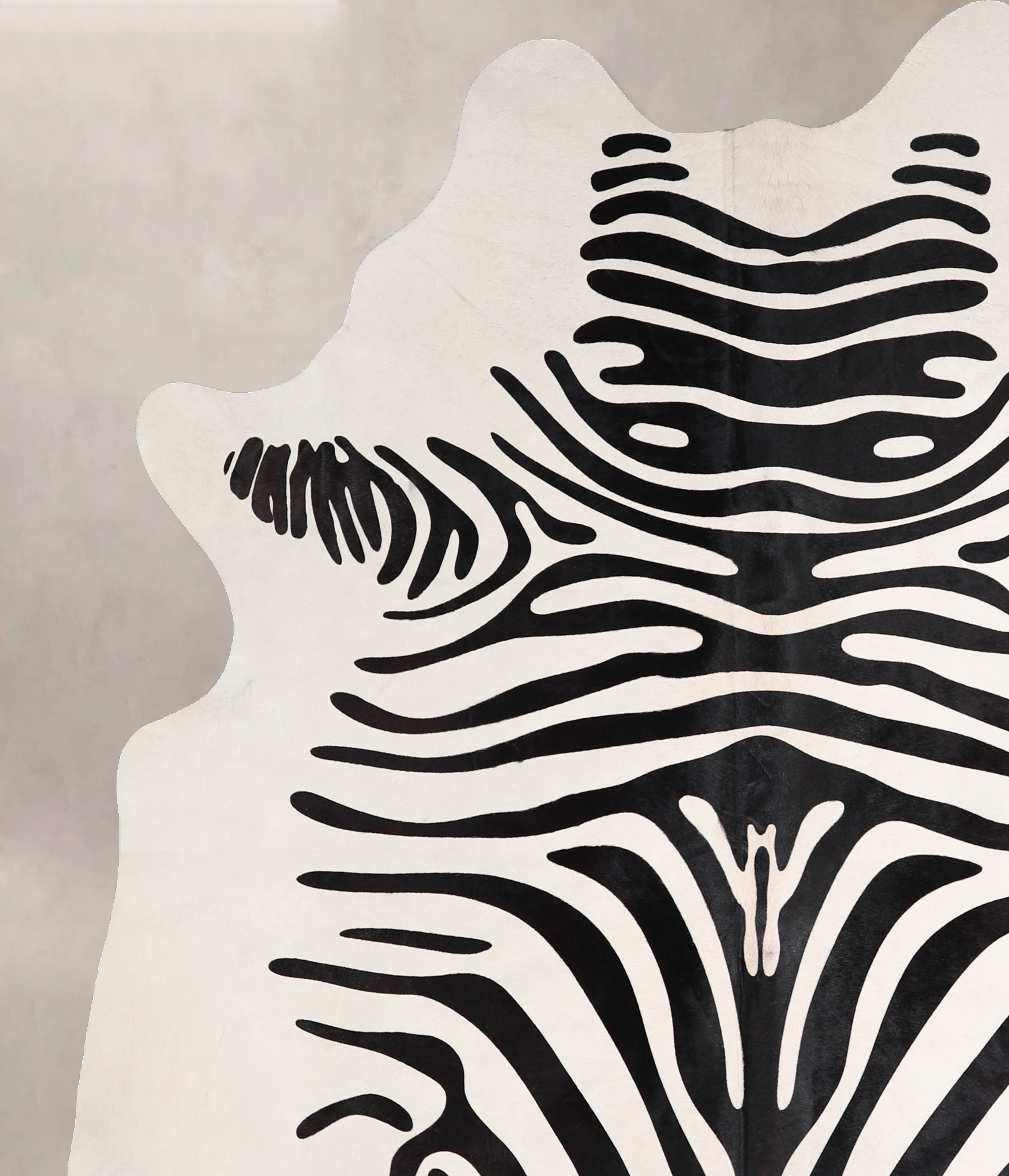 Zebra Cowhide Rug #A34622