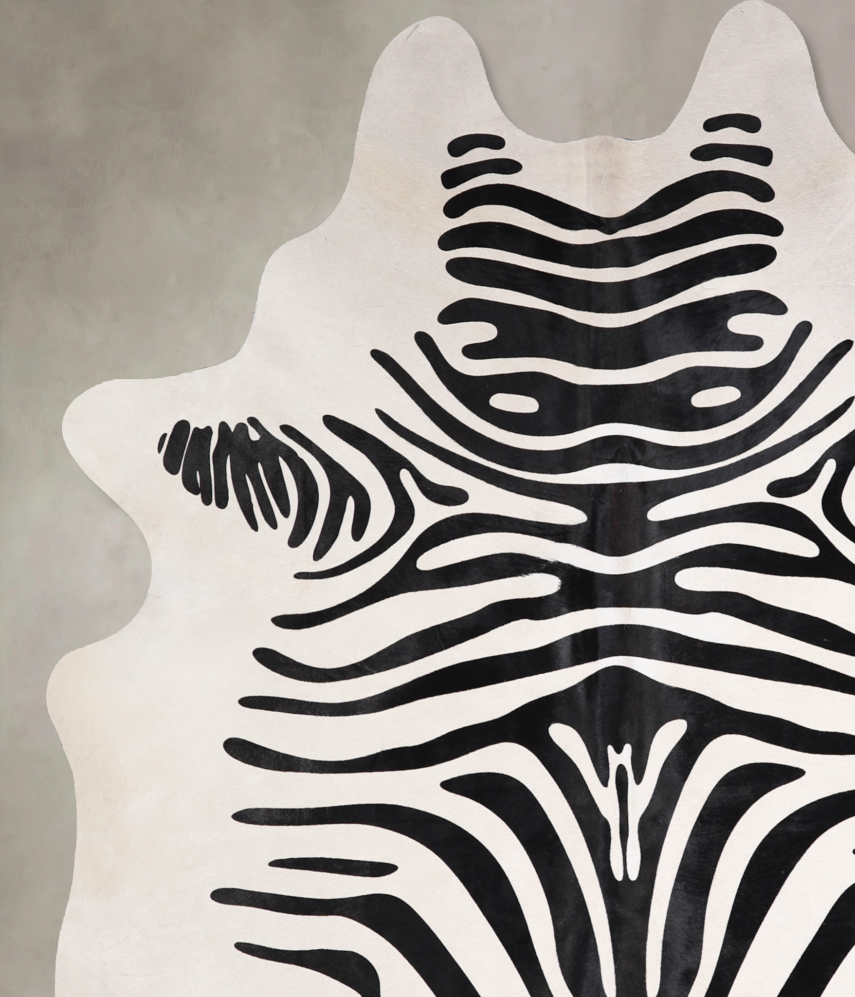 Zebra Cowhide Rug #A34627