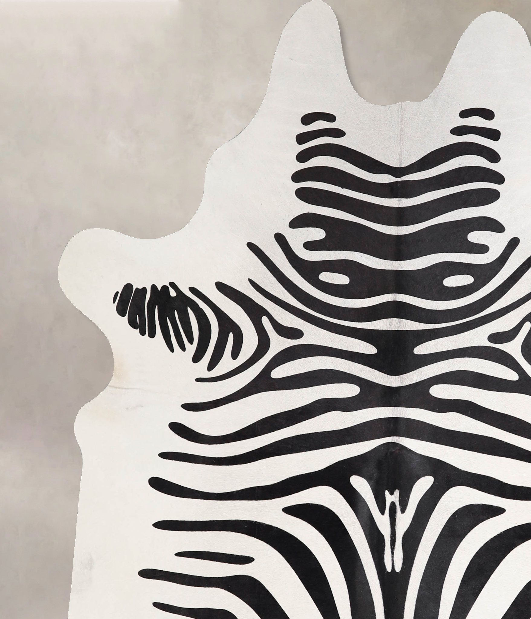 Zebra Cowhide Rug #A34628