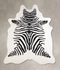 Zebra X-Large Brazilian Cowhide Rug 7'4