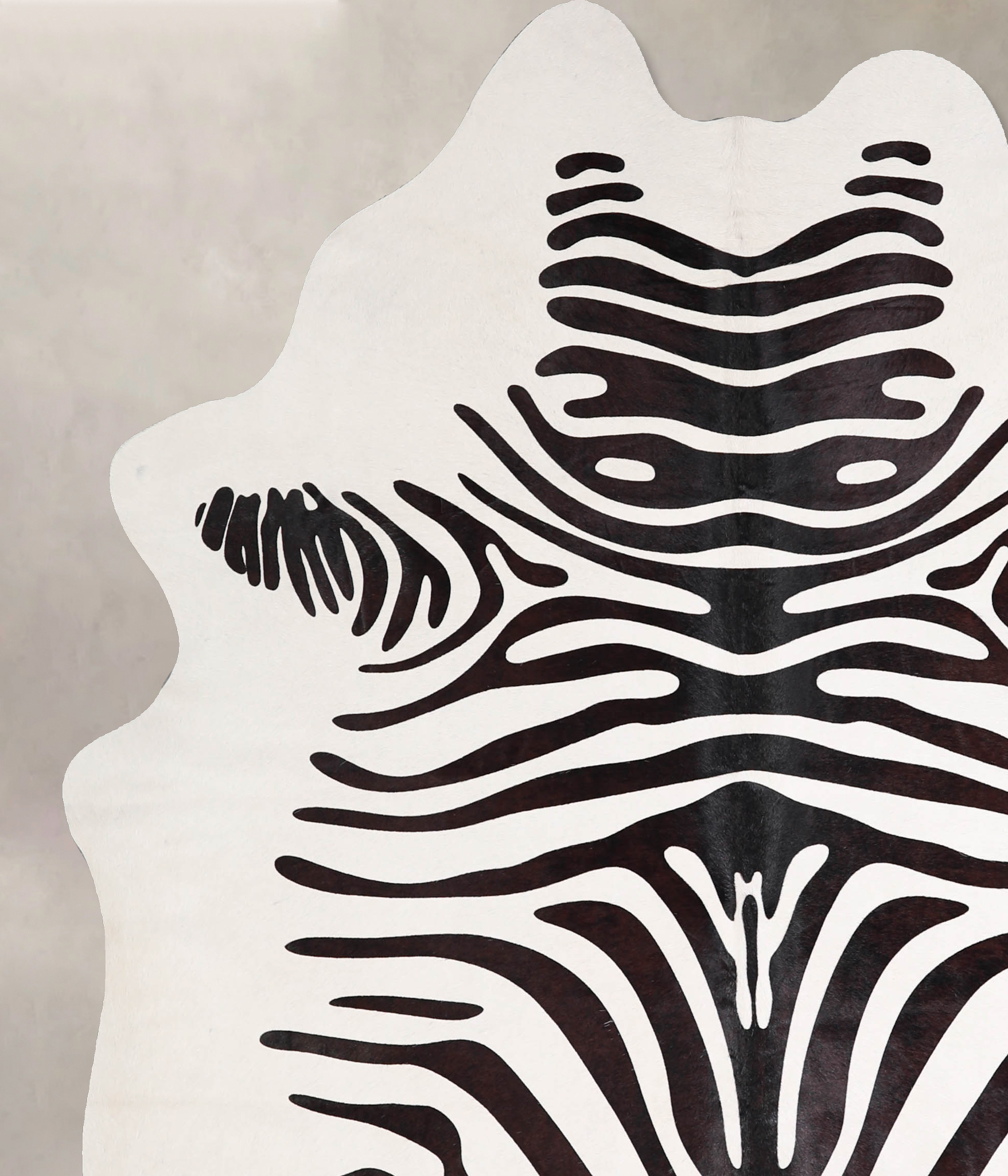 Zebra Cowhide Rug #A34636