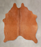 Solid Brown Medium Brazilian Cowhide Rug 5'0