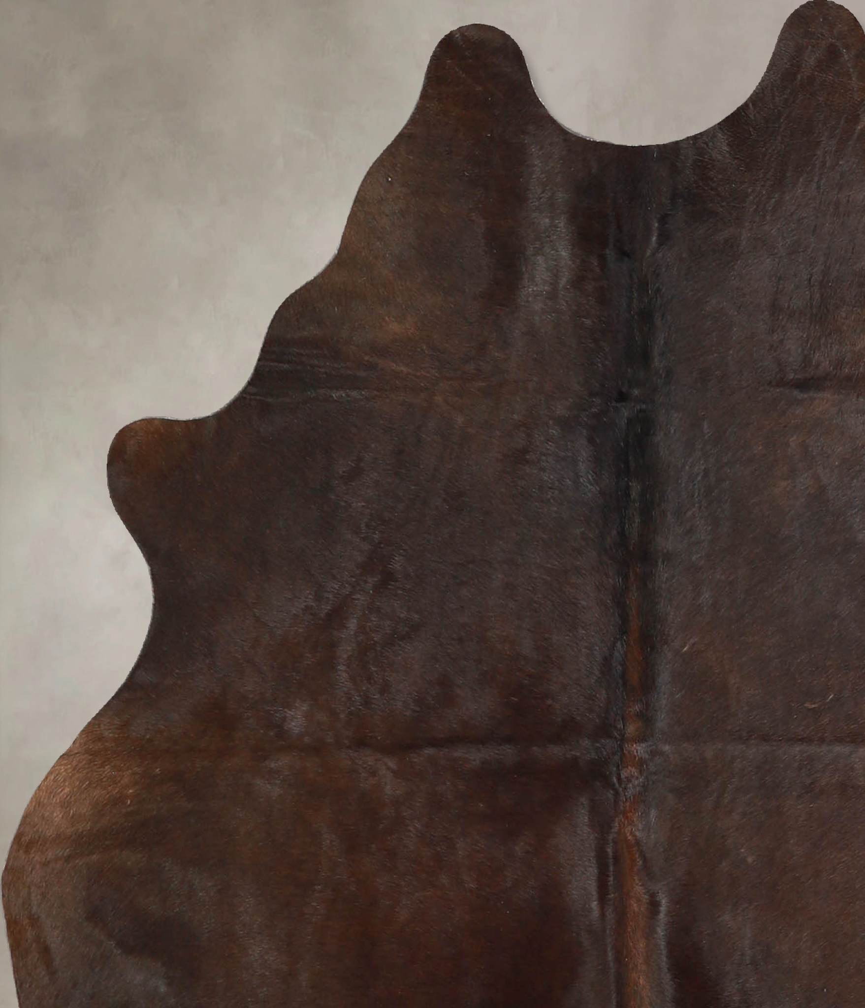 Chocolate Cowhide Rug #A34686