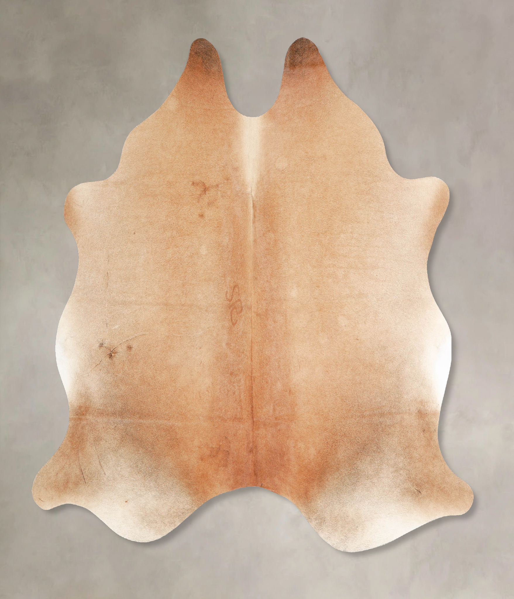 Light Caramel Cowhide Rug #A34691