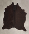 Chocolate Medium Brazilian Cowhide Rug 4'11