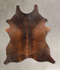 Chocolate Medium Brazilian Cowhide Rug 6'0