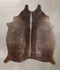 Dark Grey Medium Brazilian Cowhide Rug 5'0