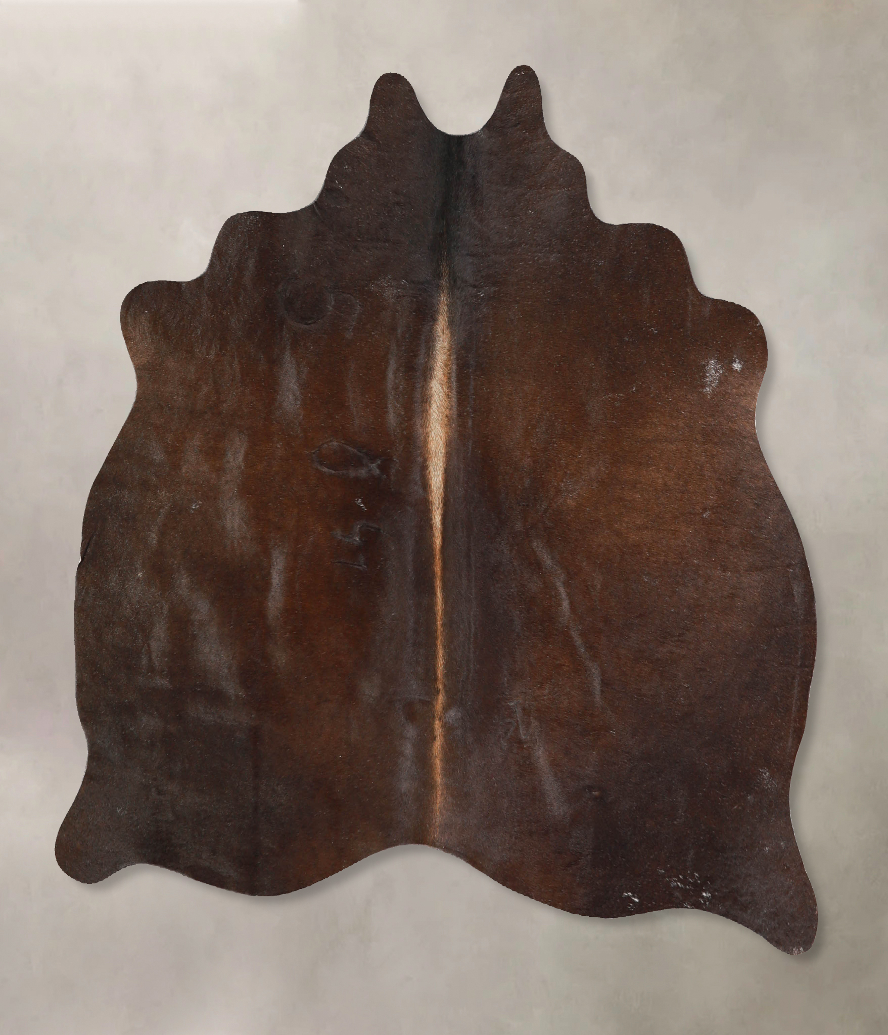 Chocolate Cowhide Rug #A34753