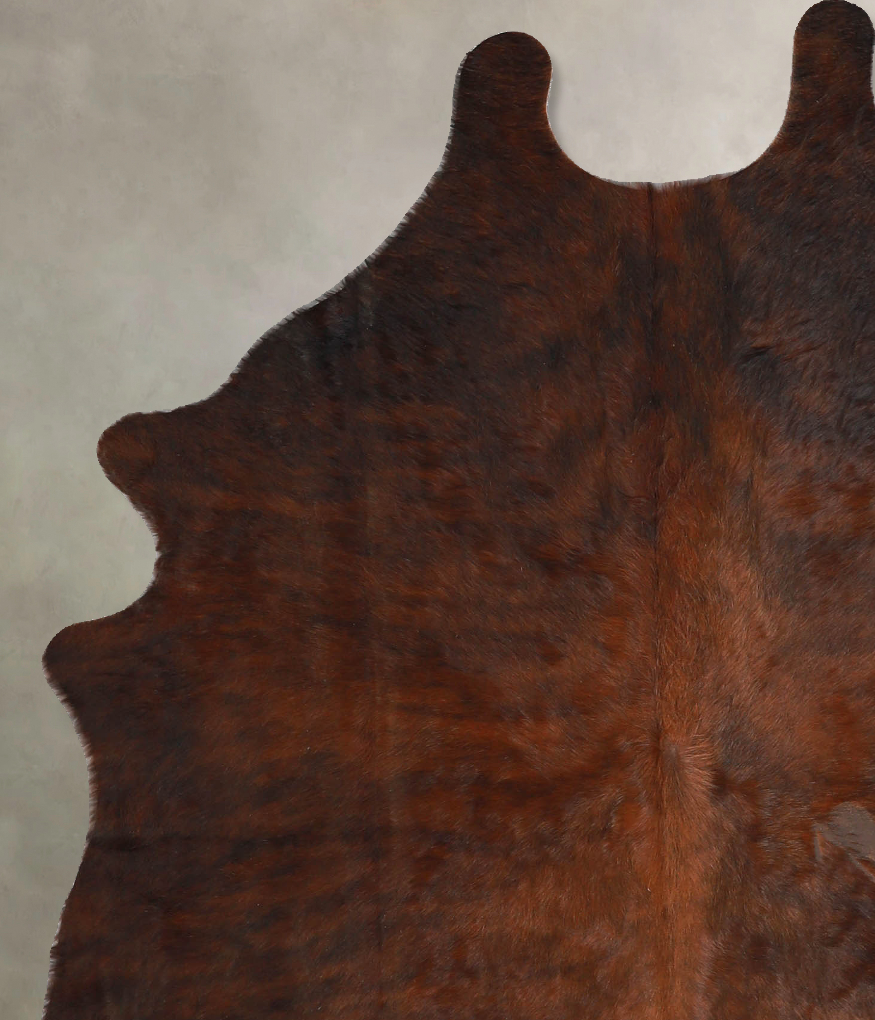 Dark Brindle Cowhide Rug #A34756