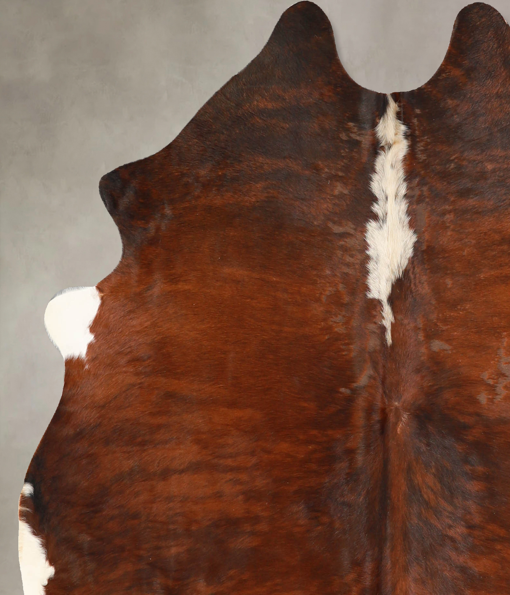 Dark Brindle Cowhide Rug #A34759