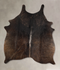 Chocolate Medium Brazilian Cowhide Rug 5'10