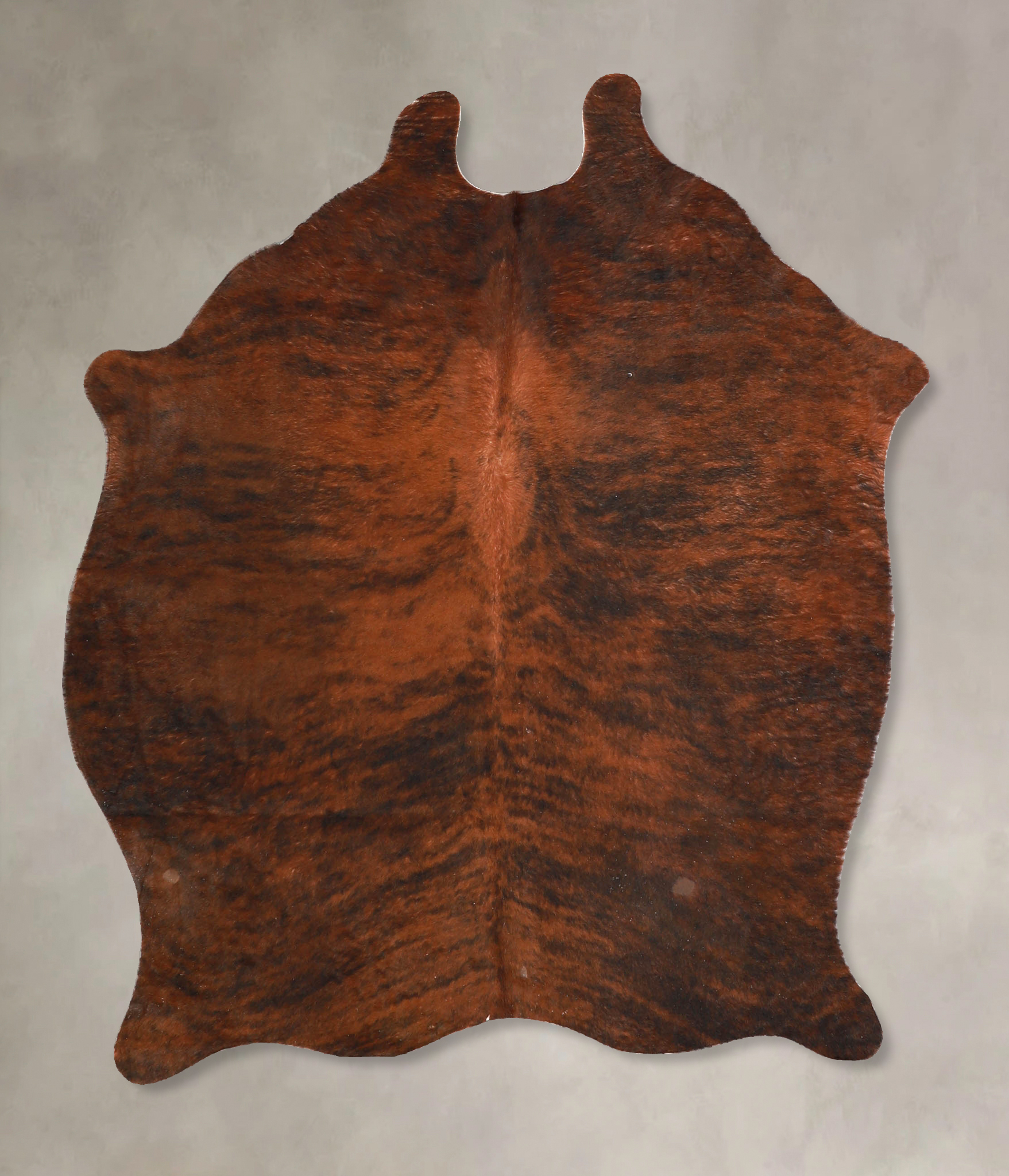 Dark Brindle Cowhide Rug #A34788