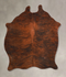 Dark Brindle Medium Brazilian Cowhide Rug 4'9