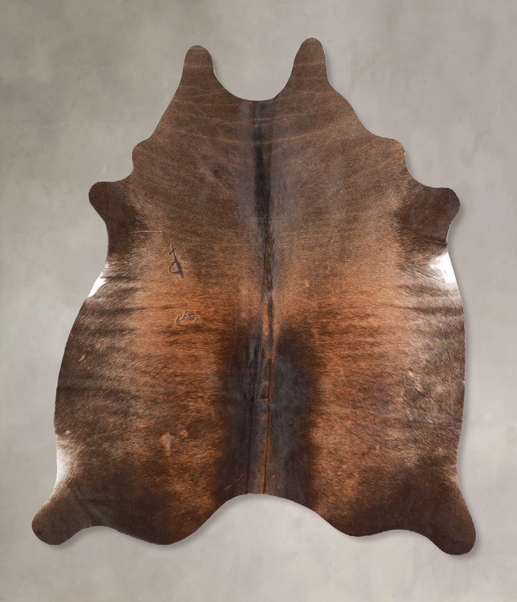 Chocolate Cowhide Rug #A34791