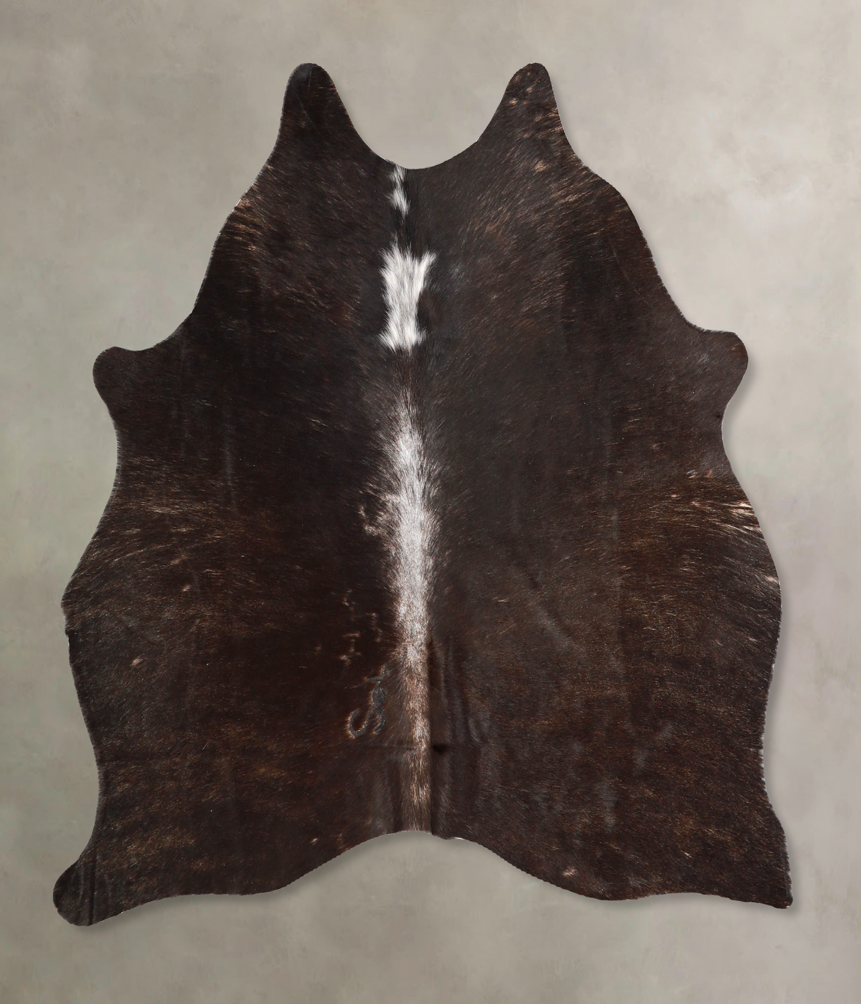 Black and White Cowhide Rug #A34792