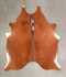 Brown and White Regular Large Brazilian Cowhide Rug 5'9