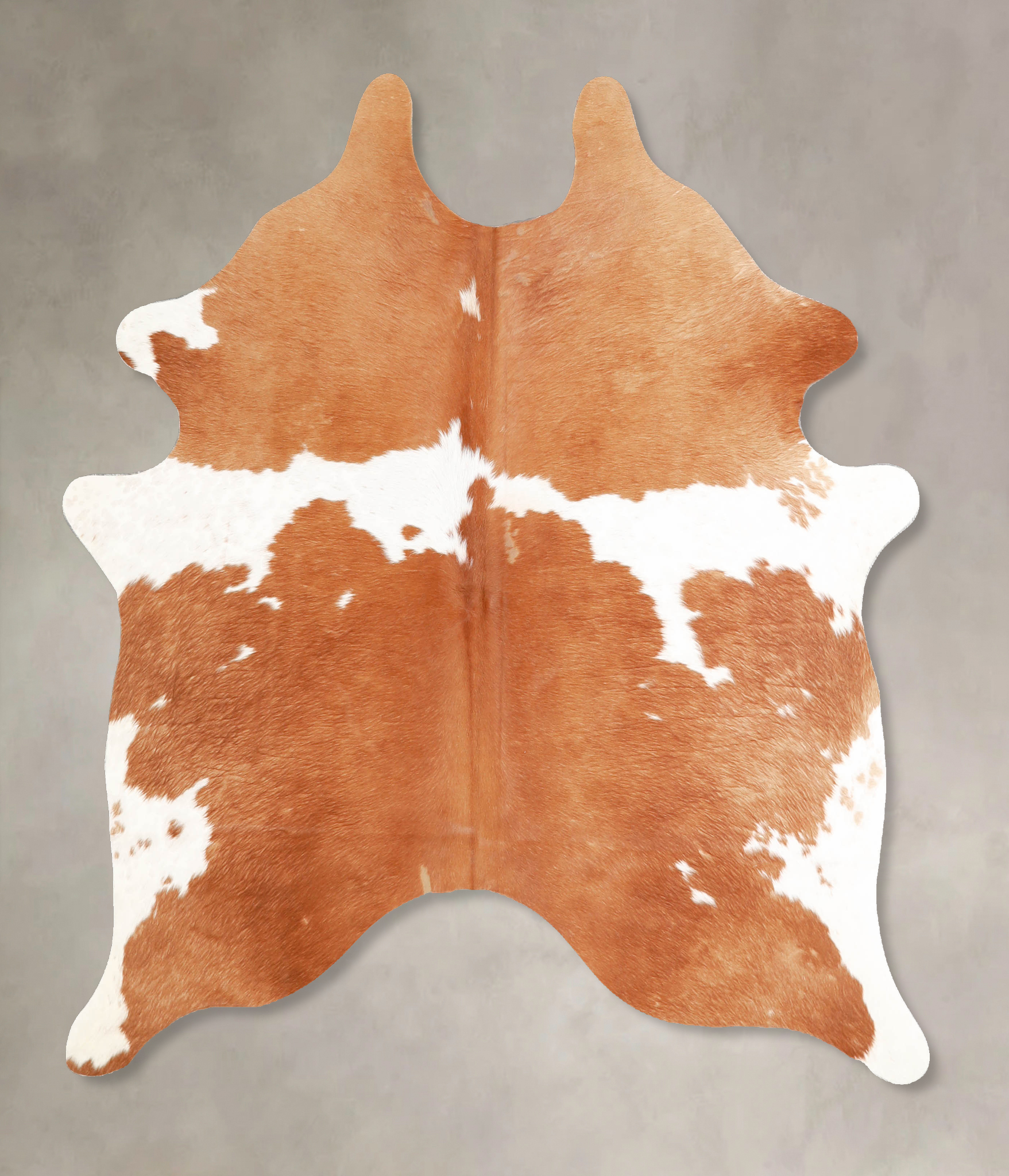 Beige and White Cowhide Rug #A34821