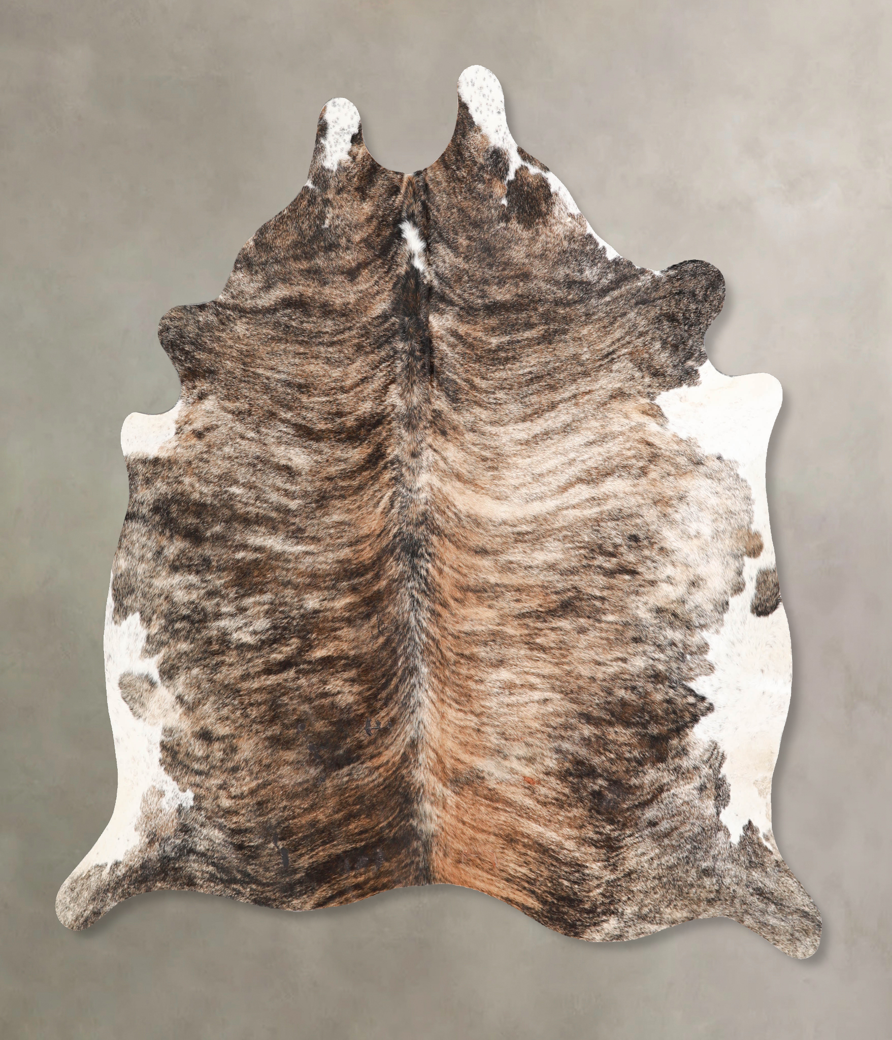 Dark Brindle Cowhide Rug #A34829