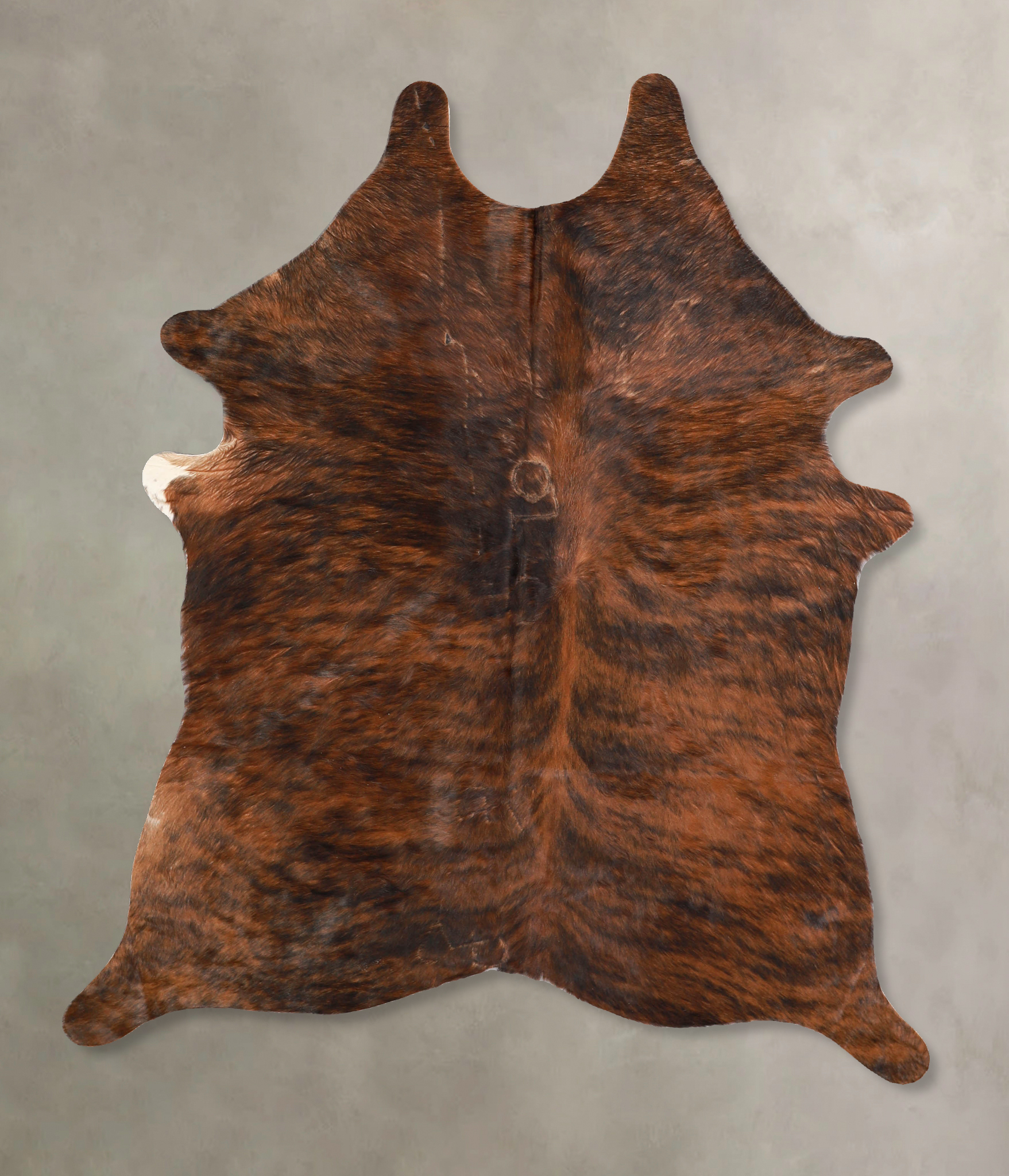 Dark Brindle Cowhide Rug #A34839