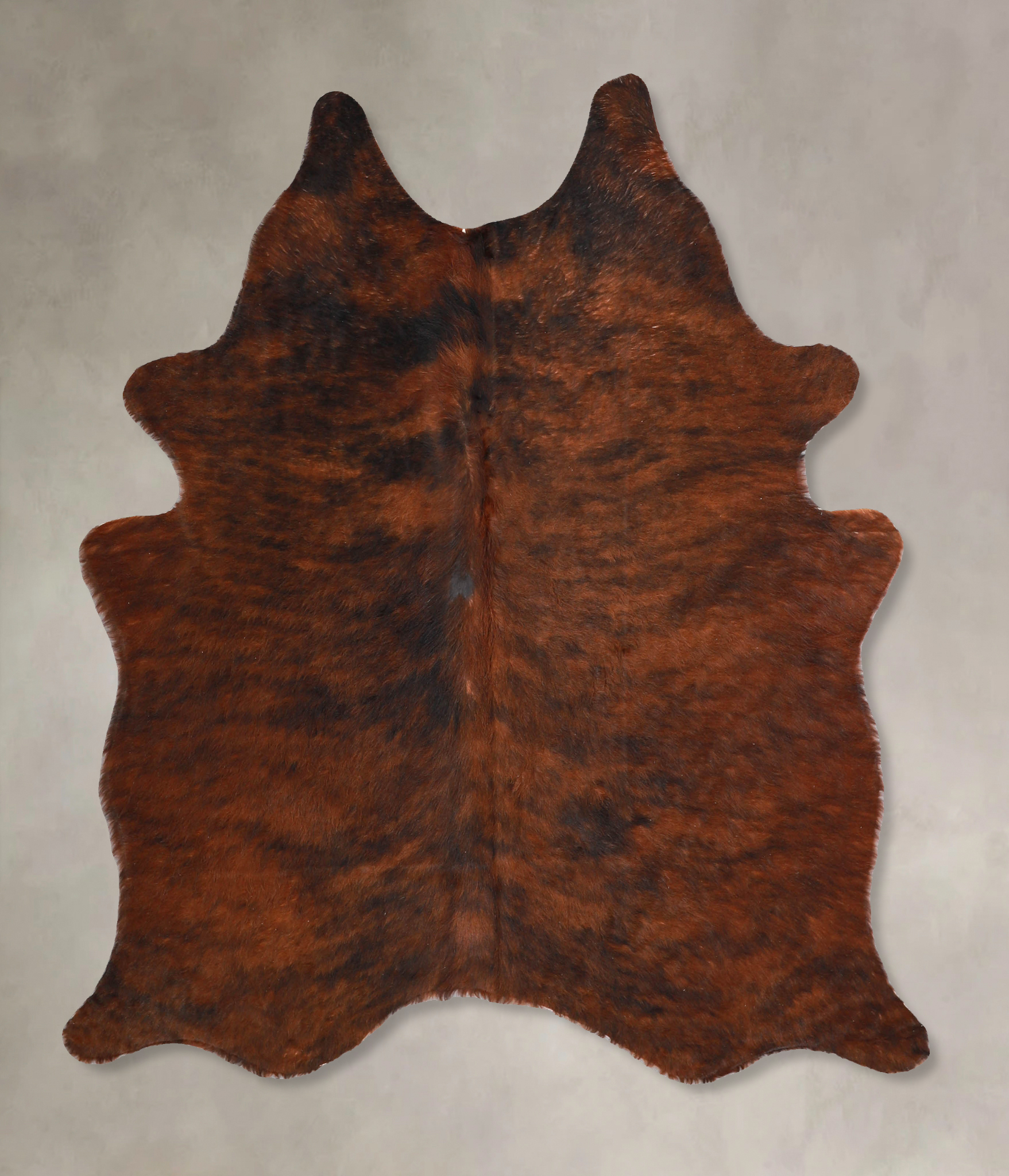 Dark Brindle Cowhide Rug #A34859