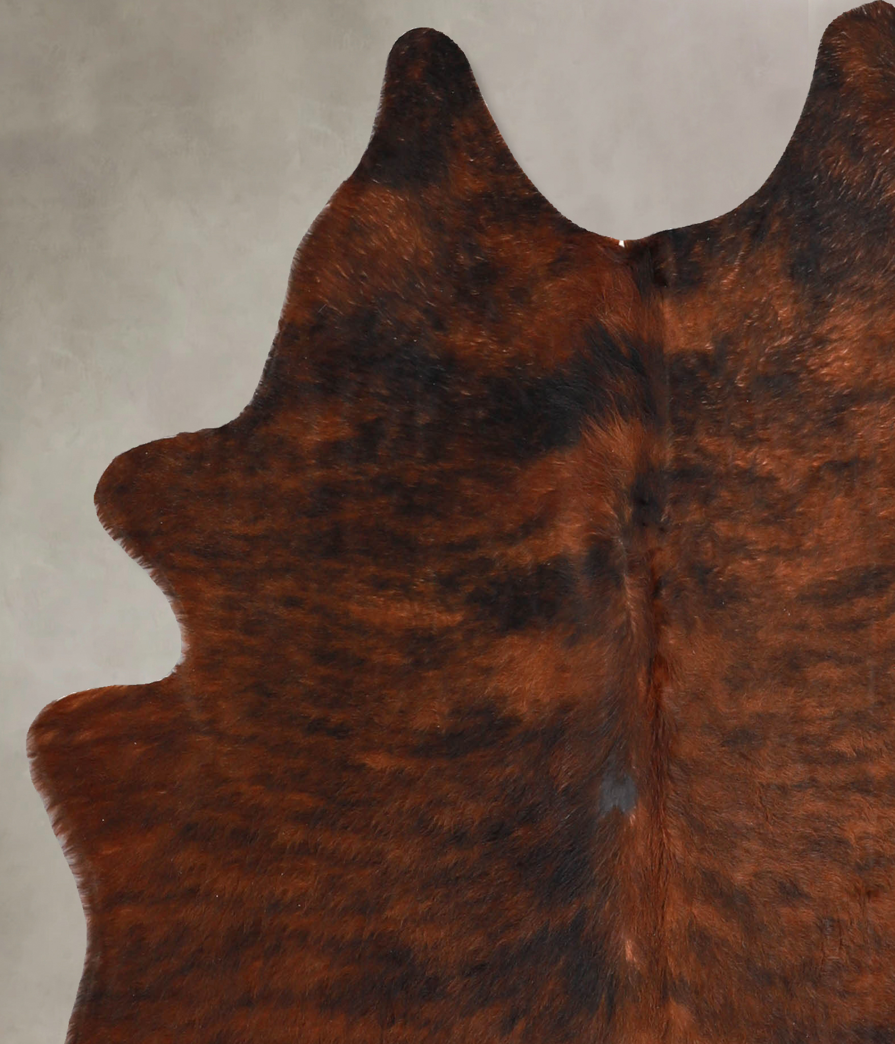 Dark Brindle Cowhide Rug #A34859