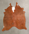 Brown and White Regular Medium Brazilian Cowhide Rug 5'7