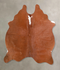 Solid Brown Medium Brazilian Cowhide Rug 4'10