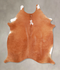 Brown and White Regular Medium Brazilian Cowhide Rug 5'11