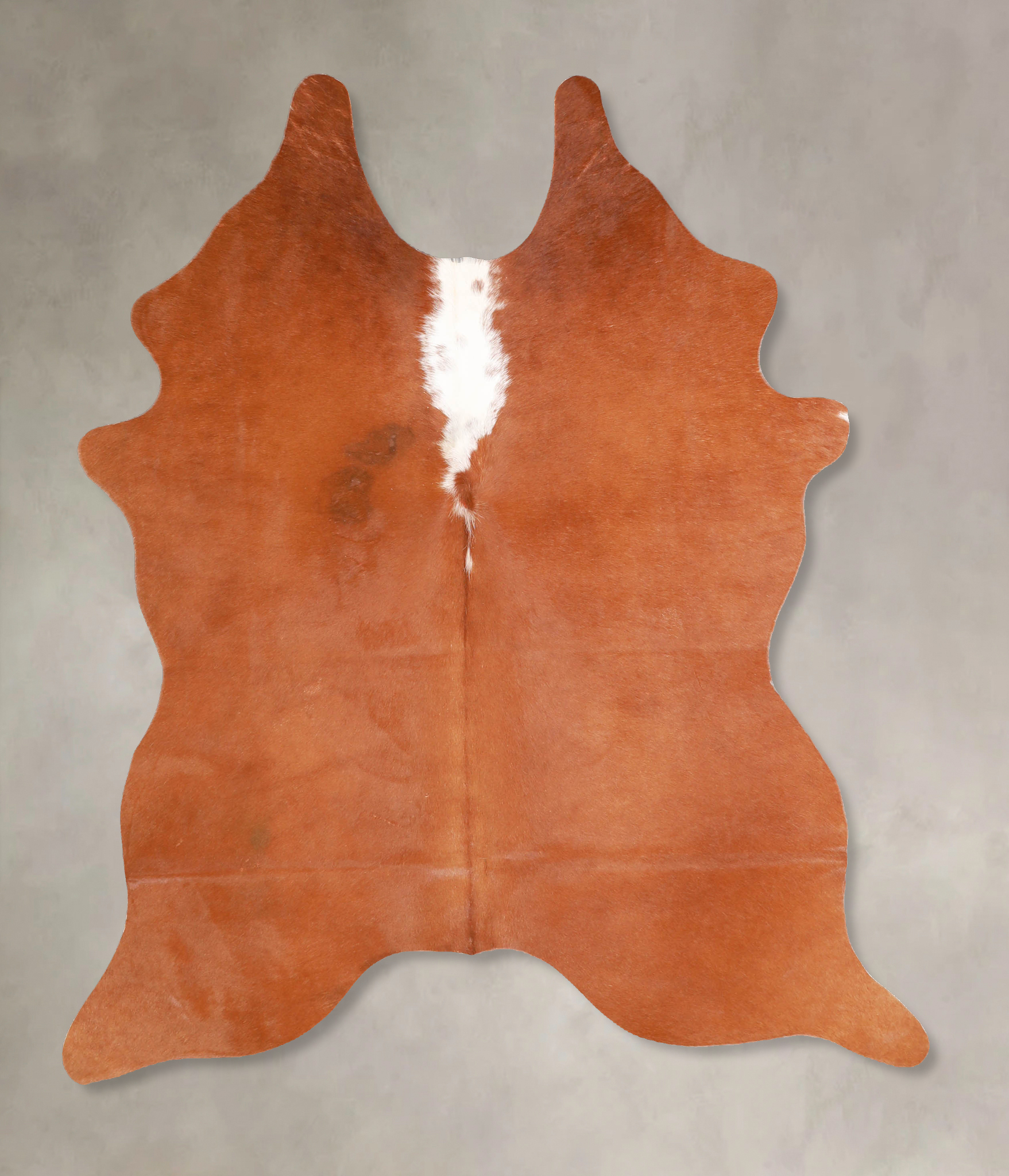 Brown and White Regular Cowhide Rug #A34930