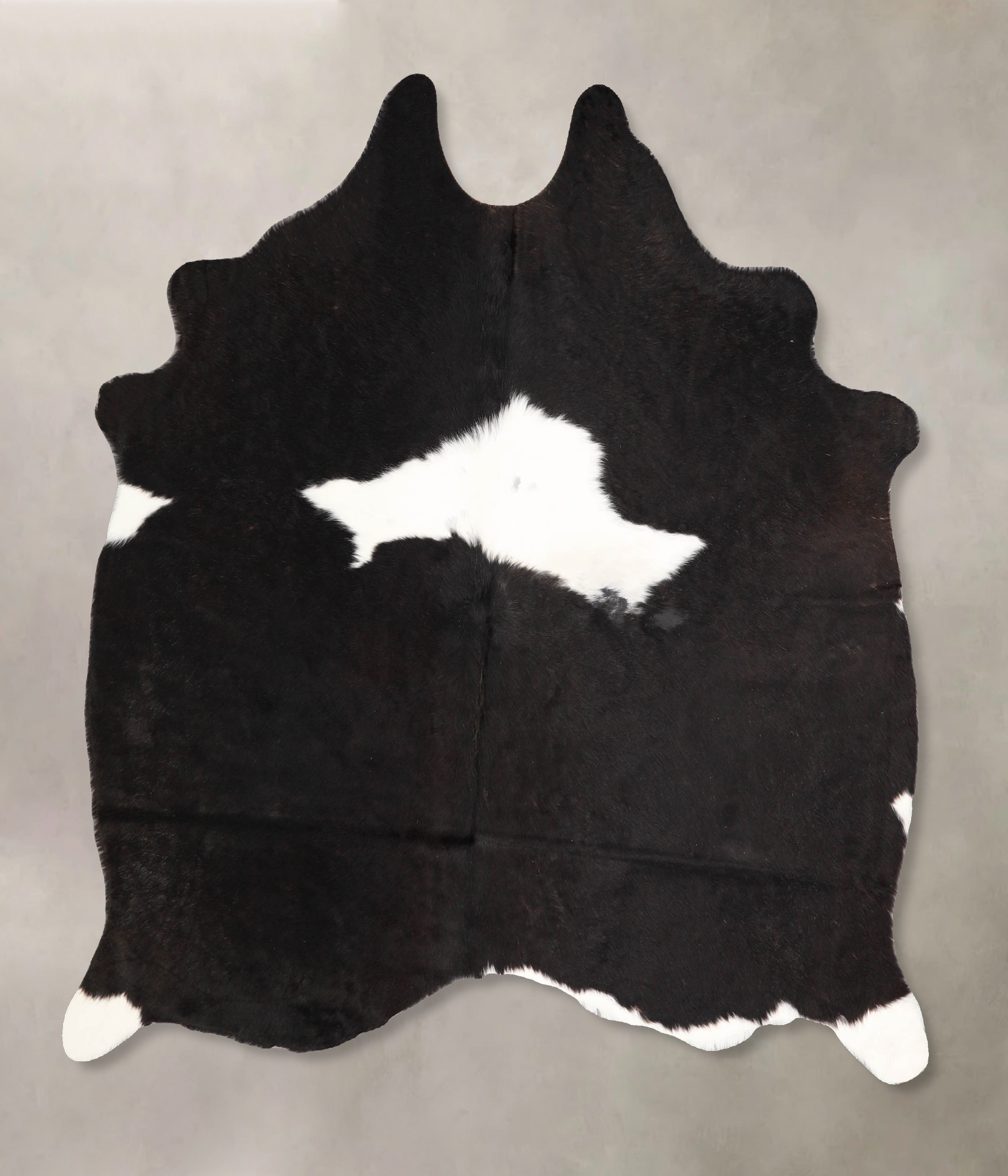 Black and White Cowhide Rug #A34932