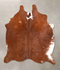 Brown and White Regular Medium Brazilian Cowhide Rug 5'3