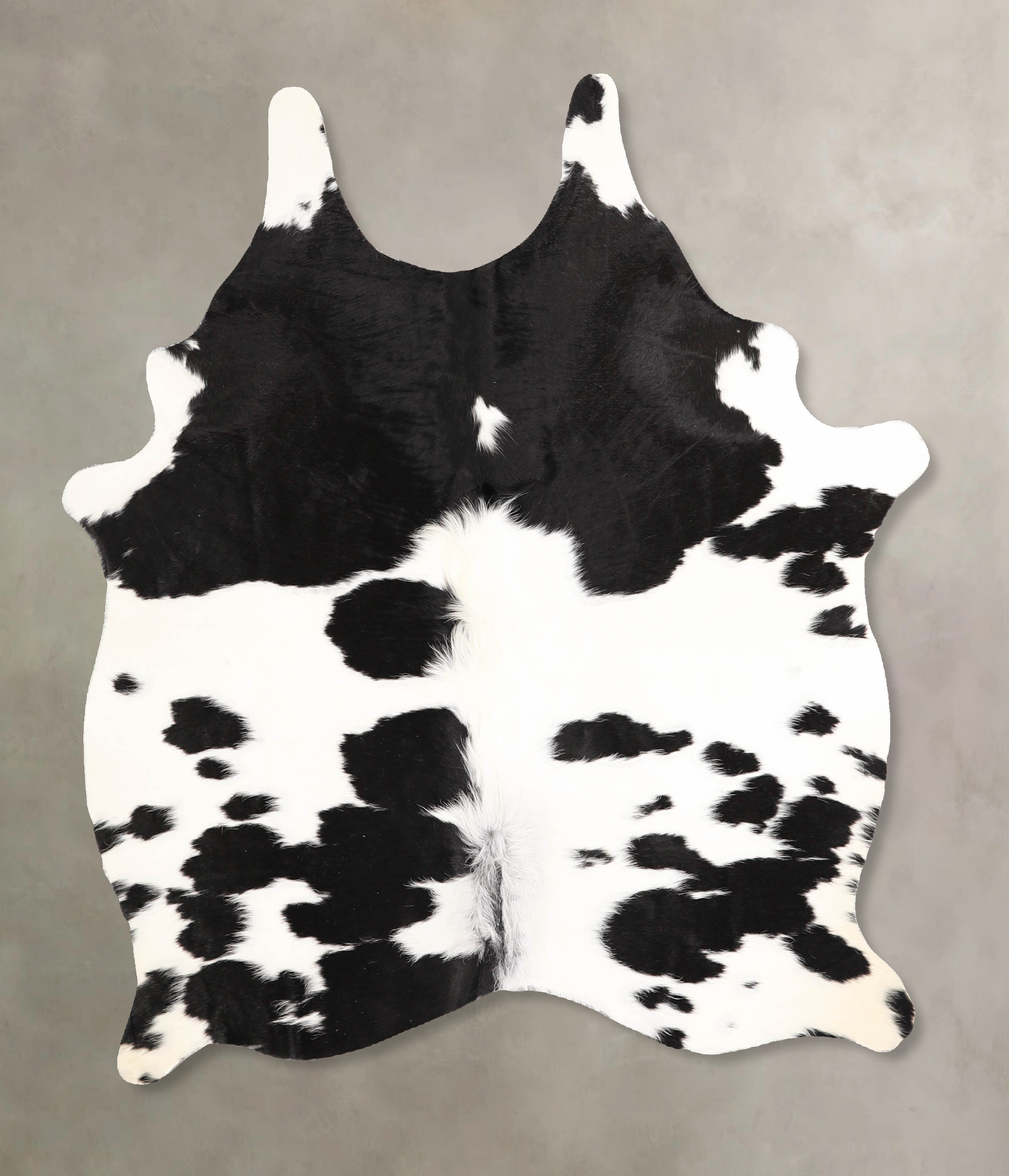 Black and White Cowhide Rug #A34948