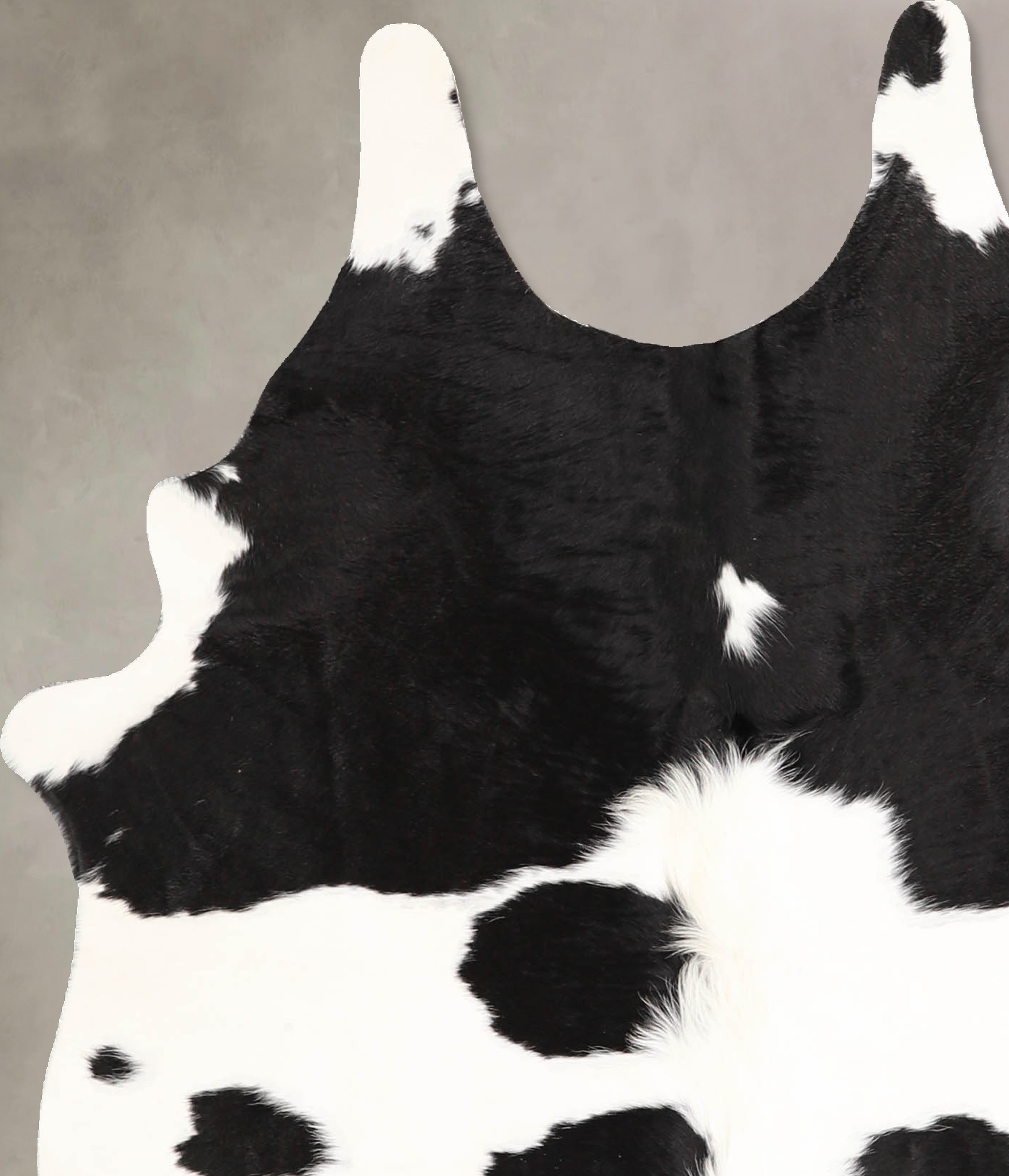 Black and White Cowhide Rug #A34948