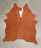 Brown and White Regular Medium Brazilian Cowhide Rug 5'2