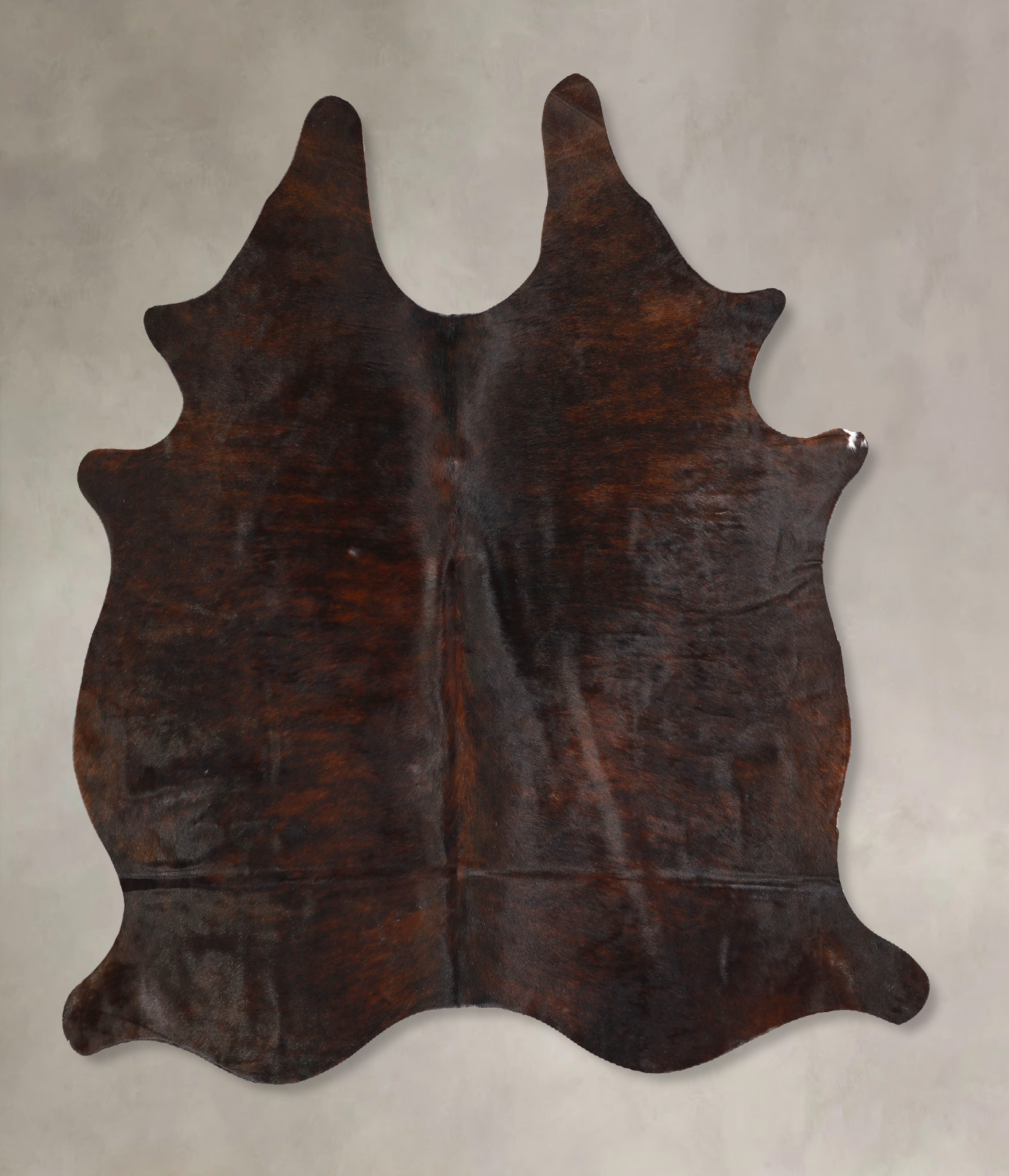 Dark Brindle Cowhide Rug #A34981