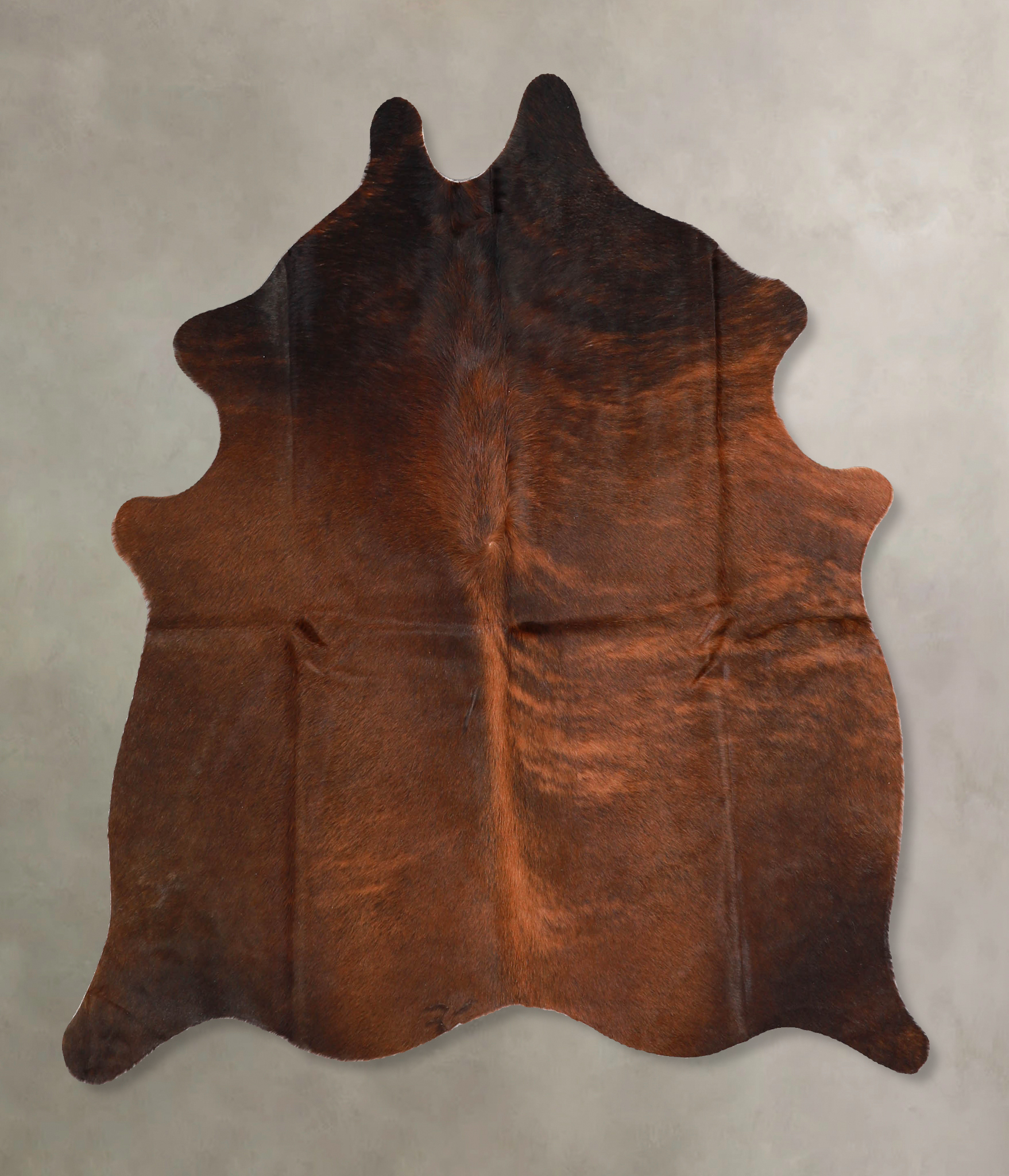 Dark Brindle Cowhide Rug #A34983