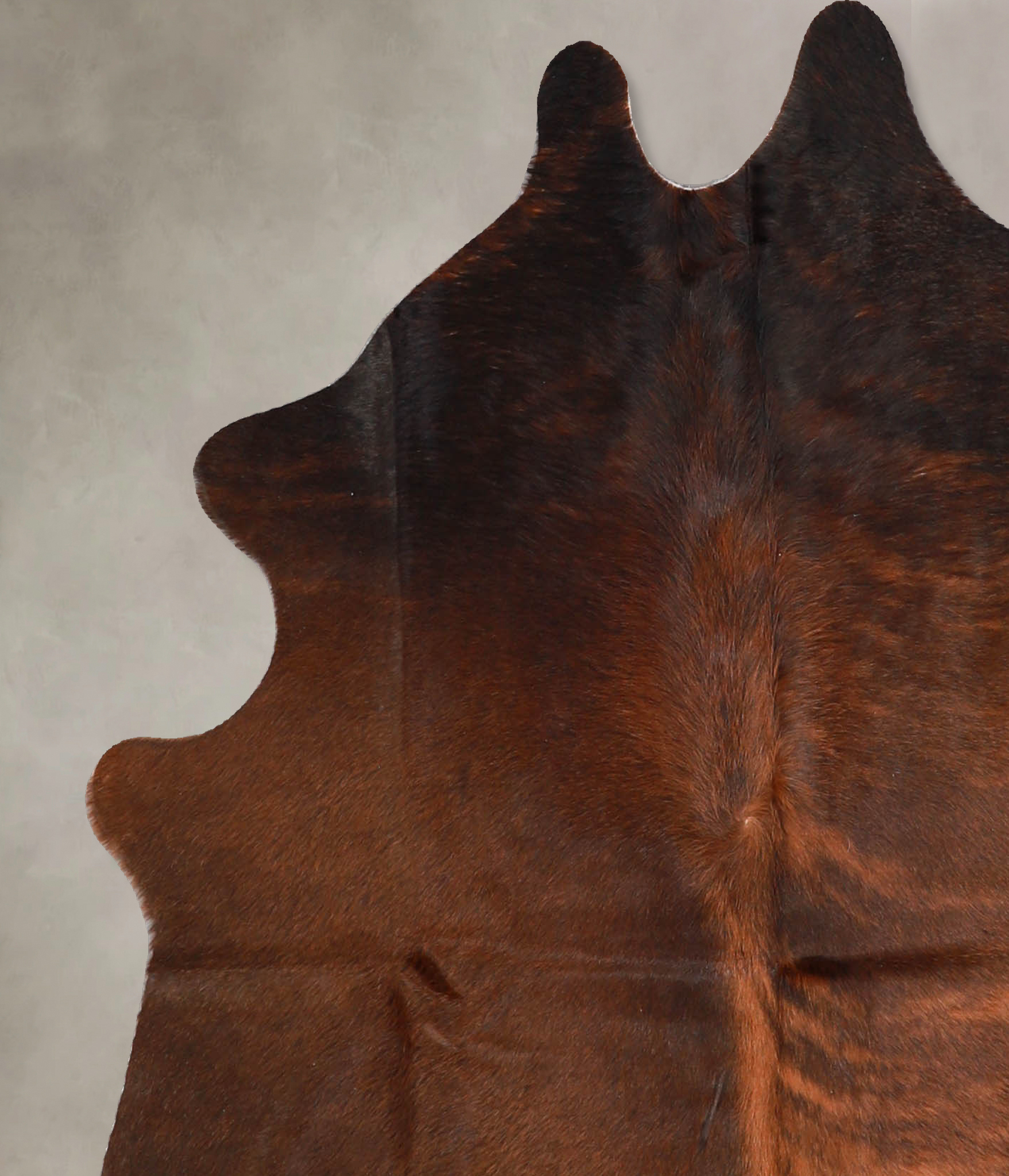 Dark Brindle Cowhide Rug #A34983