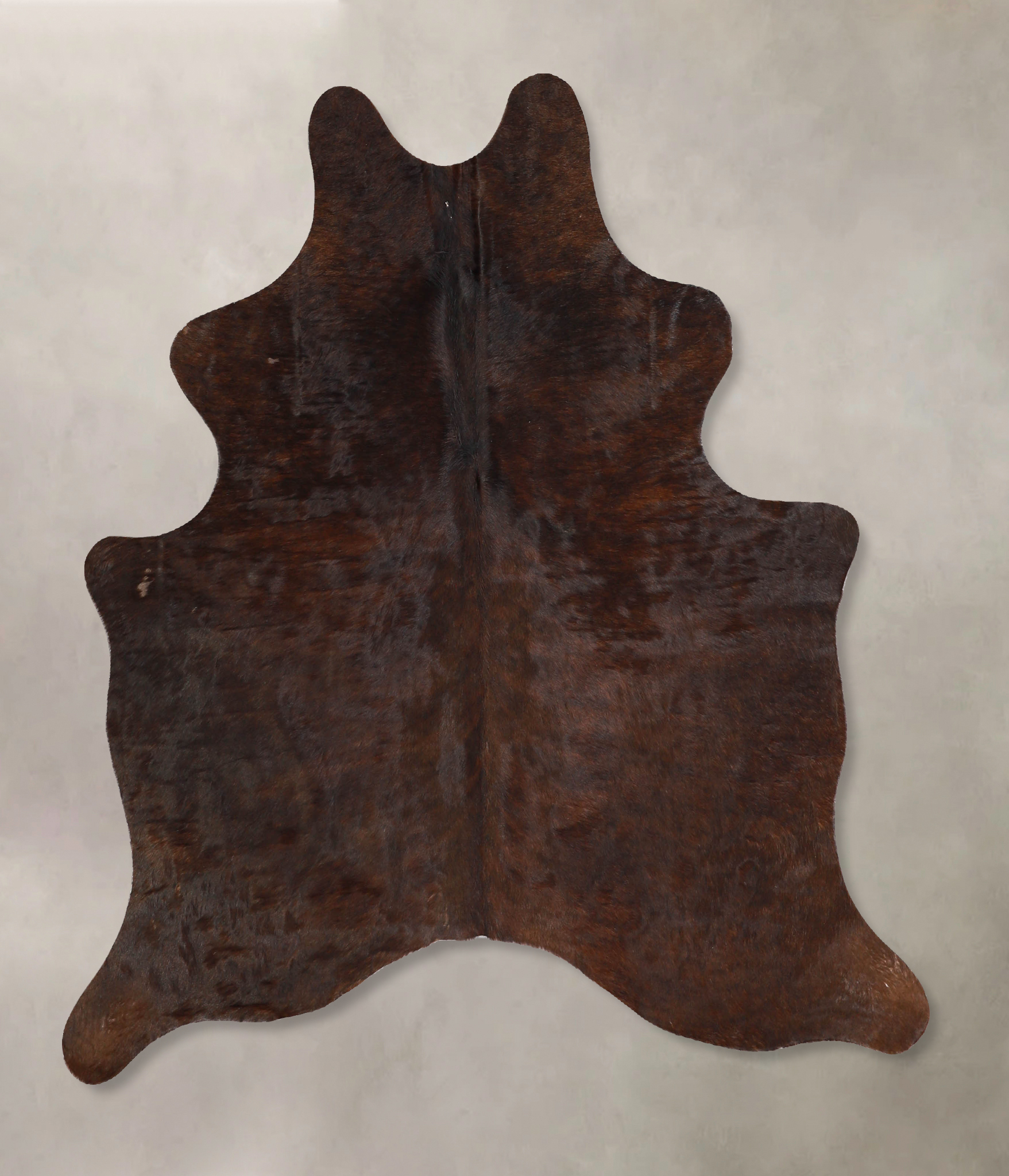 Dark Brindle Cowhide Rug #A34987