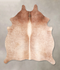 Light Caramel Medium Brazilian Cowhide Rug 5'5