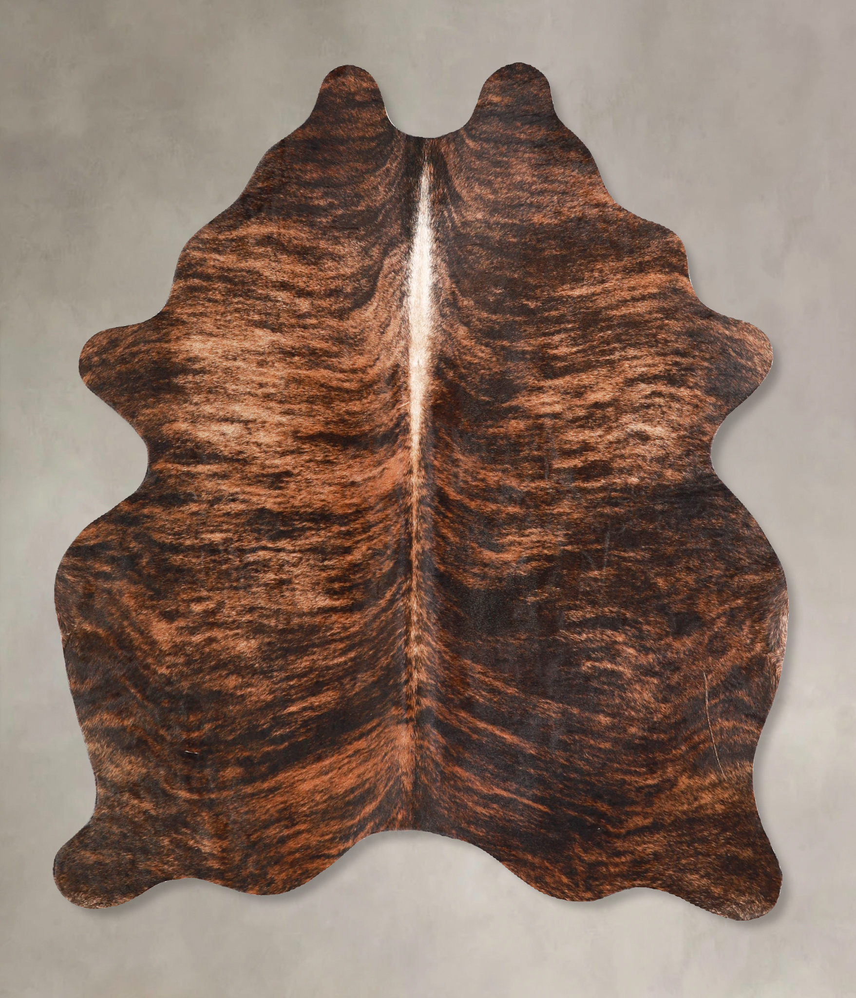 Dark Brindle Cowhide Rug #A34990