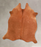 Solid Brown Medium Brazilian Cowhide Rug 5'11