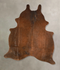 Chocolate Large Brazilian Cowhide Rug 6'4