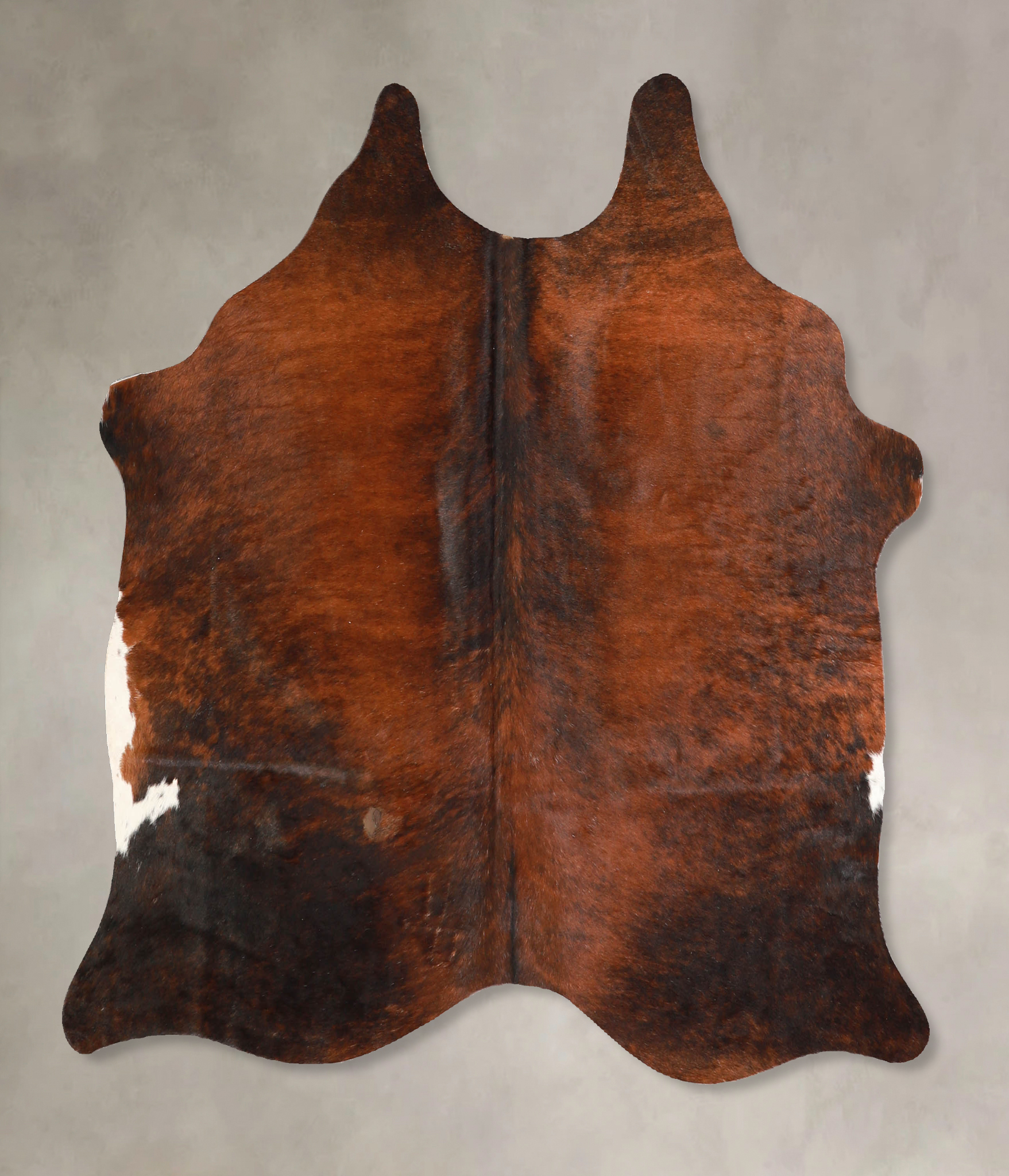 Dark Brindle Cowhide Rug #A35069