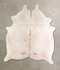 Champagne Large Brazilian Cowhide Rug 6'1