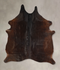 Chocolate Large Brazilian Cowhide Rug 6'10