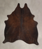 Chocolate Large Brazilian Cowhide Rug 6'5