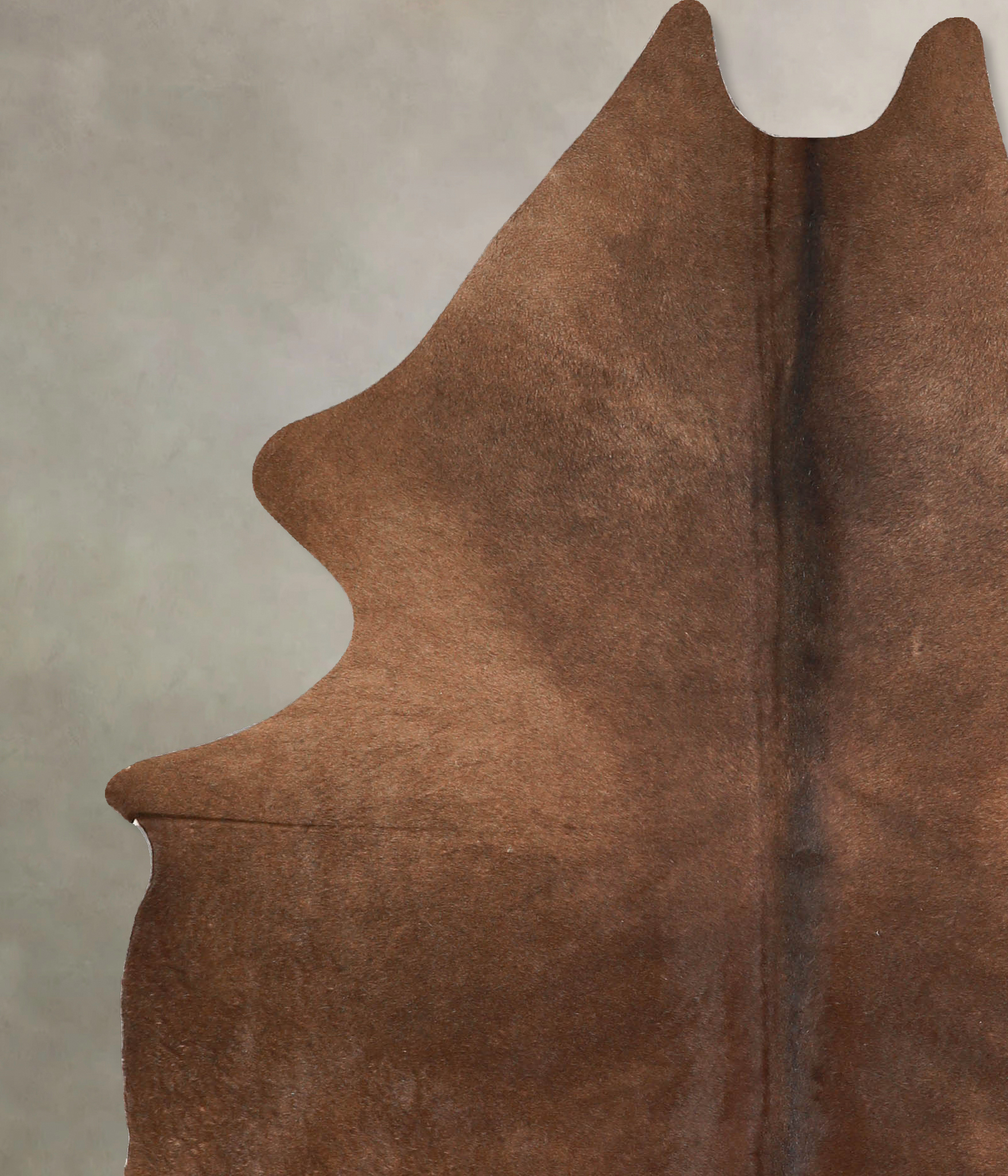 Chocolate Cowhide Rug #A35118