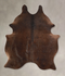 Chocolate Large Brazilian Cowhide Rug 6'8