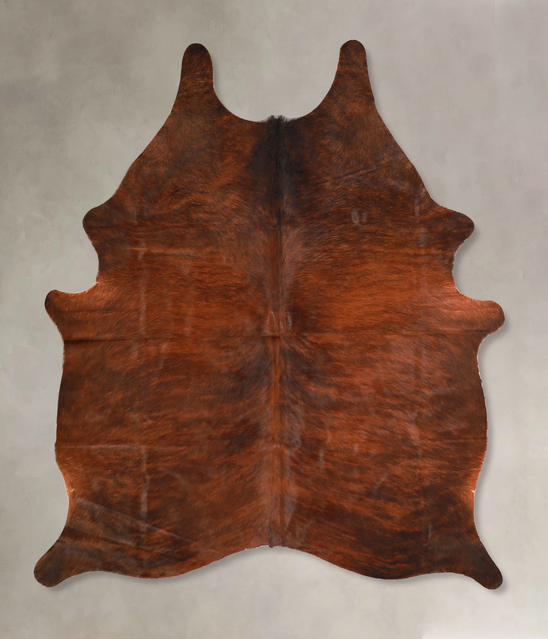 Dark Brindle Cowhide Rug #A35136