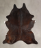 Chocolate Large Brazilian Cowhide Rug 6'11